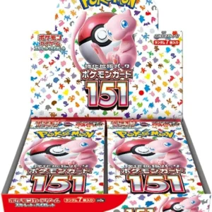 Pokemon 151 Japanese Booster Box: Scarlet & Violet Enhanced Expansion Pack