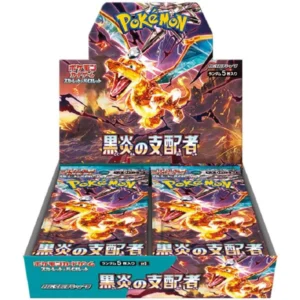 Pokémon Card Game Scarlet & Violet Expansion Pack – Ruler of the Black Flame Booster Box